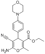 CAS#: 368870-01-3， Ethyl 6-Amino-5-Cyano-2-Methyl-4-(4-Morpholinophenyl)-4H-Pyran-3-Carboxylate