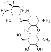 CAS#: 36889-17-5， 2-[4,6-Diamino-3-[3-Amino-4,5-Dihydroxy-6-(Hydroxymethyl)Oxan-2-Yl]Oxy-2-Hydroxycyclohexyl]Oxy-5-Methyl-4-Methylaminooxane-3,5-Diol