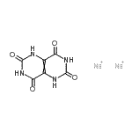 CAS#: 36926-29-1， 1,5-Dihydro-Pyrimido[5,4-d]Pyrimidine-2,4,6,8(3H,7H)-Tetrone Sodium Salt (1:2)