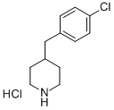 结构式 CAS# 36938-76-8, 4-(4-氯苄基)哌啶