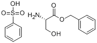 structure of CAS# 3695-68-9, L-Serine Benzyl Ester Benzenesulfonate