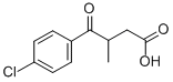 structure of CAS# 36978-49-1, 3-(4-Chlorobenzoyl)-Butyric Acid;5-(4-Chlorophenyl)-5-Oxo-Pentanoate;5-(4-Chlorophenyl)-5-Keto-Valerate;Zinc02378611