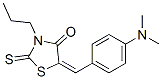 CAS#: 3698-10-0， 5-[(4-Dimethylaminophenyl)Methylidene]-3-Propyl-2-Sulfanylidene-1,3-Thiazolidin-4-One