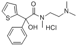 CAS#: 37109-10-7， N-(2-Dimethylaminoethyl)-2-Hydroxy-N-Methyl-2-Phenyl-2-Thiophen-2-Ylacetamide Hydrochloride