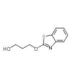 CAS#: 371197-95-4， 3-(1,3-Benzothiazol-2-Yloxy)-1-Propanol