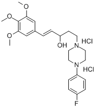 CAS#: 37151-53-4， (E)-5-[4-(4-Fluorophenyl)Piperazin-1-Yl]-1-(3,4,5-Trimethoxyphenyl)Pent-1-En-3-Ol Dihydrochloride