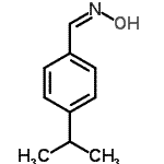CAS 登录号：3717-18-8， (Z)-N-羟基-1-(4-异丙基苯基)甲亚胺