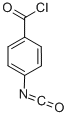 structure of CAS# 3729-21-3, 4-Isocyanatobenzoyl Chloride;375039_Aldrich;Zinc02149623;Ac 31442