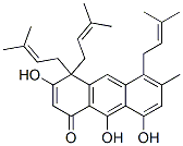 CAS#: 3736-60-5， 4,5,10-Trihydroxy-7-Methyl-1,1,8-Tris(3-Methylbut-2-Enyl)Anthracen-2-One