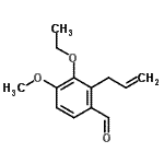 CAS#: 374073-49-1， 2-Allyl-3-Ethoxy-4-Methoxybenzaldehyde
