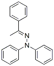 structure of CAS# 3741-90-0, N-Phenyl-N-(1-Phenylethylideneamino)Aniline;Di(Phenyl)-(1-Phenylethylideneamino)Amine;Zinc05003297;Ethanone, 1-Phenyl-, Diphenylhydrazone