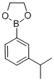 structure of CAS# 374537-96-9, 3-Isopropylbenzeneboronic Acid Ethylene Glycol Ester;3-Cumylboronic Acid Ethylene Glycol Cyclic Ester~[2-(3-Isopropyl)Phenyl]-1,3,2-Dioxaborolane;3-ISOPROPYLBENZENEBORONIC ACID ETHYLENE GLYCOL CYCLIC ESTER;3-ISOPROPYLBENZENEBORONIC ACID ETHYLENE GLYCOL ESTER