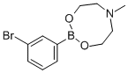 结构式 CAS# 374538-00-8, 3-溴苯硼酸 N-甲基二乙醇胺酯