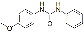 structure of CAS# 3746-53-0, 1-(4-Methoxyphenyl)-3-Phenylurea;1-(4-Methoxyphenyl)-3-Phenyl-Urea;Nsc190583;Zinc00395455