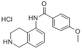 CAS 登录号：37481-27-9， 4-甲氧基-N-(1,2,3,4-四氢异喹啉-5-基)苯甲酰胺盐酸盐