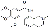 CAS#: 37481-33-7, 3,4,5-Trimethoxy-N-(2-Methyl-3,4-Dihydro-1H-Isoquinolin-8-Yl)Benzamide