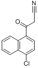 CAS#: 374926-12-2， 4-Chloro-beta-Oxo-1-Naphthalenepropanenitrile