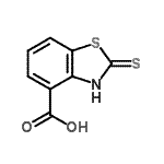 CAS#: 37525-57-8， 2-Thioxo-2,3-Dihydro-1,3-Benzothiazole-4-Carboxylic Acid