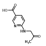 CAS#: 375357-45-2， 6-[(2-Oxopropyl)Amino]Nicotinic Acid