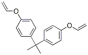 CAS 登录号：3754-60-7， 1-乙烯氧基-4-[2-(4-乙烯氧基苯基)丙-2-基]苯