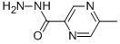 structure of CAS# 37545-33-8, 5-Methylpyrazine-2-Carbohydrazide;5-METHYLPYRAZINE-2-CARBOHYDRAZIDE