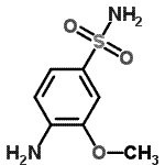 CAS#: 37559-30-1， 4-Amino-3-Methoxybenzenesulfonamide