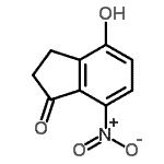 CAS#: 375825-58-4， 4-Hydroxy-7-Nitro-1-Indanone