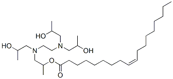 CAS 登录号：37599-16-9， 1-[2-(二(2-羟基丙基)氨基)乙基-(2-羟基丙基)氨基]丙-2-基(Z)-十八碳-9-烯酸酯
