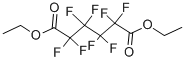 structure of CAS# 376-50-1, Diethyl Perfluoroadipate;2,2,3,3,4,4,5,5-Octafluorohexanedioic Acid Diethyl Ester;2,2,3,3,4,4,5,5-Octafluoroadipic Acid Diethyl Ester;4-02-00-01980 (Beilstein Handbook Reference)