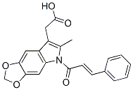 CAS#: 37646-31-4， 2-[6-Methyl-5-[(Z)-3-Phenylprop-2-Enoyl]-[1,3]Dioxolo[4,5-f]Indol-7-Yl]Acetic Acid