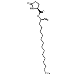 CAS 登录号：37673-29-3， 2-十六碳基5-氧代-L-脯氨酸酯