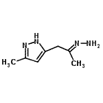 CAS#: 37708-82-0， 5-[(2E)-2-Hydrazonopropyl]-3-Methyl-1H-Pyrazole