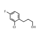CAS 登录号：377083-94-8， 3-(2-氯-4-氟苯基)-1-丙醇