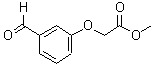 structure of CAS# 37748-10-0, Methyl (3-Formylphenoxy)Acetate;Methyl (3-Formylphenoxy)Acetate