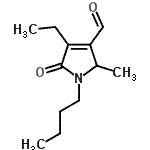 CAS#: 377726-91-5， 1-Butyl-4-Ethyl-2-Methyl-5-Oxo-2,5-Dihydro-1H-Pyrrole-3-Carbaldehyde