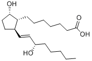 structure of CAS# 37785-98-1, 7-[(1R,2S,5R)-2-Hydroxy-5-[(E,3S)-3-Hydroxyoct-1-Enyl]Cyclopentyl]Heptanoic Acid;7-[(1R,2S,5R)-2-Hydroxy-5-[(E,3S)-3-Hydroxyoct-1-Enyl]Cyclopentyl]Enanthic Acid;11-Deoxy-Pgf1a;9S,15S-Dihydroxy-13E-Prostaenoic Acid