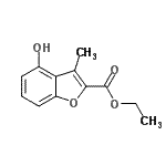 CAS#: 3781-69-9， Ethyl 4-Hydroxy-3-Methyl-1-Benzofuran-2-Carboxylate
