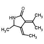 CAS#: 37817-45-1， (4E)-4-Ethylidene-3-Isopropylidene-5-Methyl-2-Pyrrolidinone