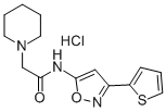CAS#: 37852-49-6， 2-Piperidin-1-Yl-N-(3-Thiophen-2-Yl-1,2-Oxazol-5-Yl)Acetamide Hydrochloride