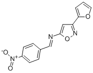 CAS#: 37853-17-1， N-(3-Furan-2-Yl-1,2-Oxazol-5-Yl)-1-(4-Nitrophenyl)Methanimine