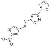 CAS#: 37853-20-6， N-(3-Furan-2-Yl-1,2-Oxazol-5-Yl)-1-(5-Nitrothiophen-3-Yl)Methanimine