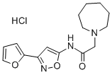 CAS#: 37853-39-7， 2-(Azepan-1-Yl)-N-[3-(Furan-2-Yl)-1,2-Oxazol-5-Yl]Acetamide Hydrochloride