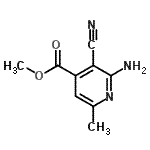CAS#: 378757-15-4， Methyl 2-Amino-3-Cyano-6-Methylisonicotinate