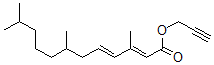 CAS 登录号：37882-31-8， 丙-2-炔基(2E,4E)-3,7,11-三甲基十二碳-2,4-二烯酸酯