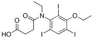CAS#: 37938-74-2， 4-[(3-Ethoxy-2,4,6-Triiodophenyl)-Ethylamino]-4-Oxobutanoic Acid