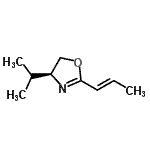 CAS#: 379690-18-3， (4S)-4-Isopropyl-2-[(1E)-1-Propen-1-Yl]-4,5-Dihydro-1,3-Oxazole