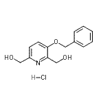 CAS#: 38029-03-7， [3-(Benzyloxy)-2,6-Pyridinediyl]Dimethanol Hydrochloride (1:1)
