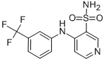 CAS#: 38030-43-2， 4-[[3-(Trifluoromethyl)Phenyl]Amino]Pyridine-3-Sulfonamide