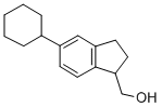 CAS 登录号：38032-71-2， (+-)-5-环己基-1-茚满甲醇