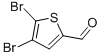 structure of CAS# 38071-22-6, 4,5-Dibromothiophene-2-Carboxaldehyde;4,5-Dibromo-2-Thiophenecarboxaldehyde;Sbb003040;Zinc00325339